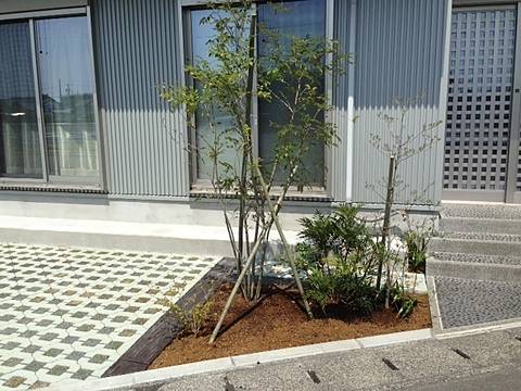 駐車場 お庭 エクステリアの事なら樹晃園にお任せください